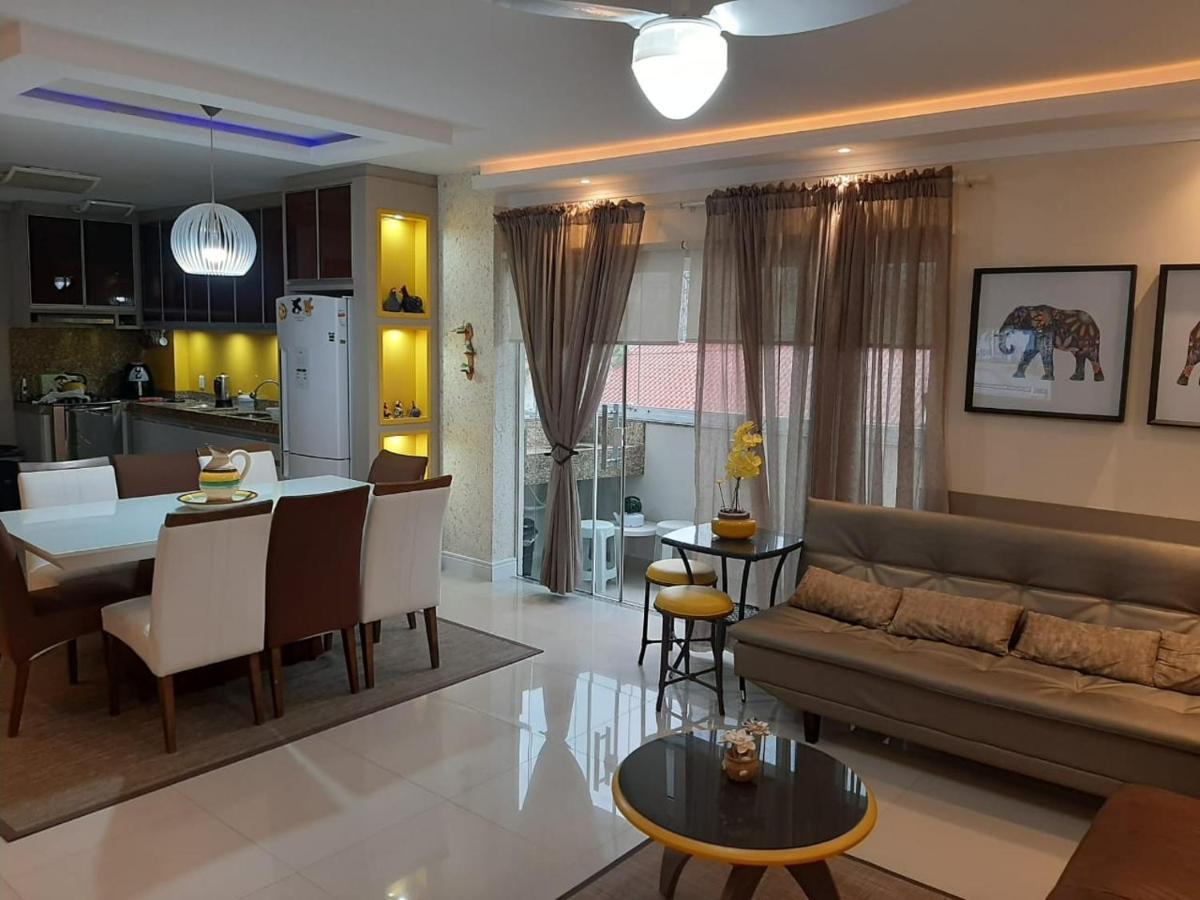 Lindo apartamento 3 dorm a 100m da praia de Perequê Porto Belo Extérieur photo