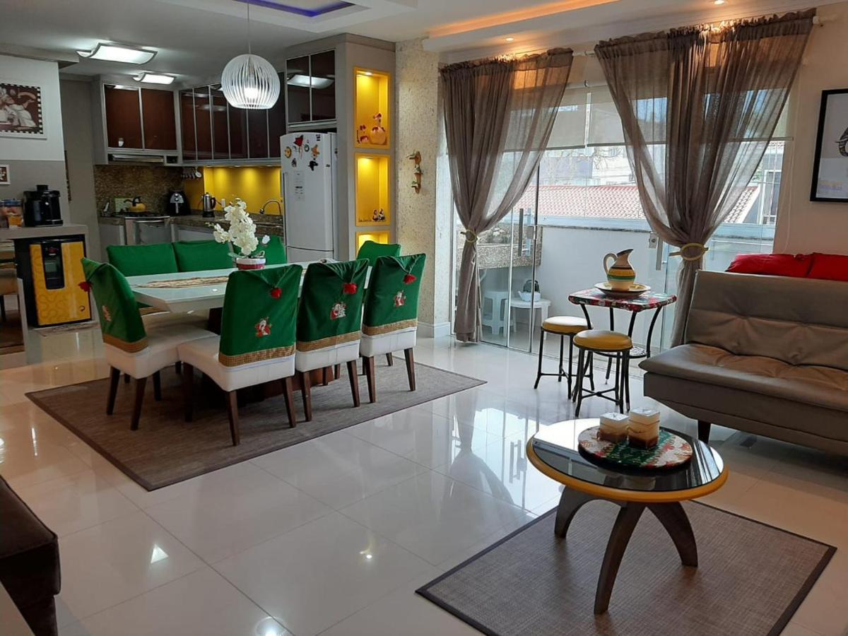Lindo apartamento 3 dorm a 100m da praia de Perequê Porto Belo Extérieur photo