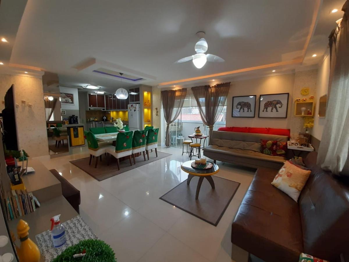 Lindo apartamento 3 dorm a 100m da praia de Perequê Porto Belo Extérieur photo